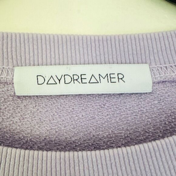DAYDREAMER Pink Floyd Animals Tour '77 Crew In Distressed Lavender Size Small - Picture 6 of 7